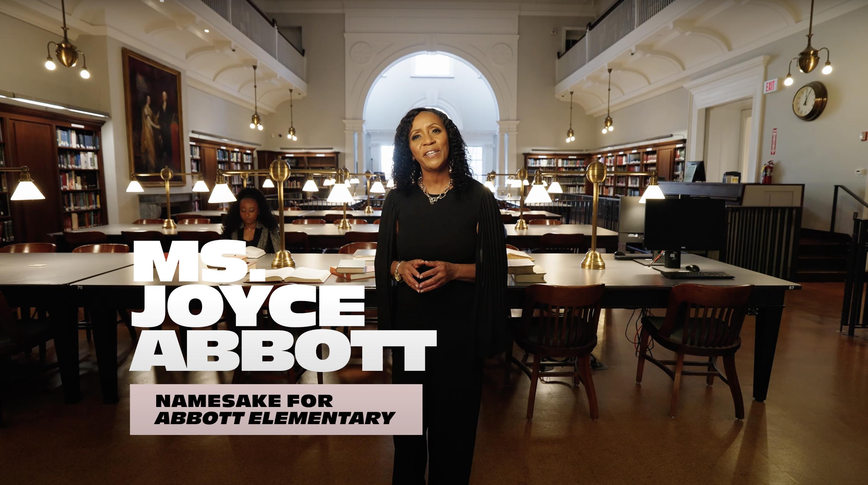 A&G client Visit Philadelphia launches "Little Free(dom) Library" with Ms. Joyce Abbott, namesake of Abbott Elementary, in new campaign
